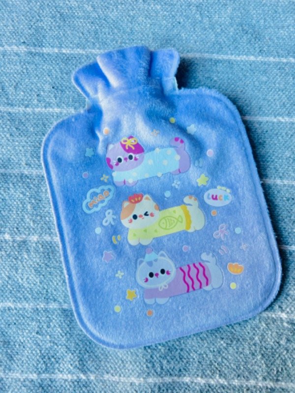 Producto - Bolsa de agua caliente terciopelo (+ diseño) - 1