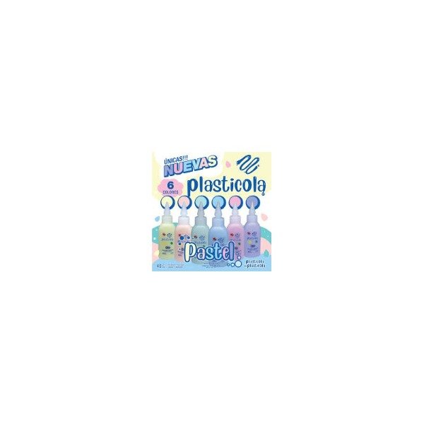 Producto - PLASTICOLA PASTEL 40GR