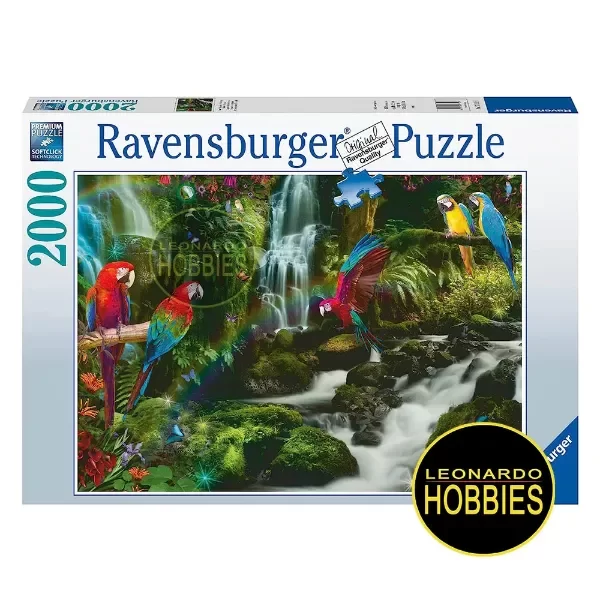 Producto - Loros Coloridos en la Jungla 2000 Piezas Ravensburger 17111