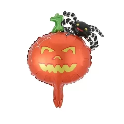 Producto - Calabaza con Araña - Halloween 14"