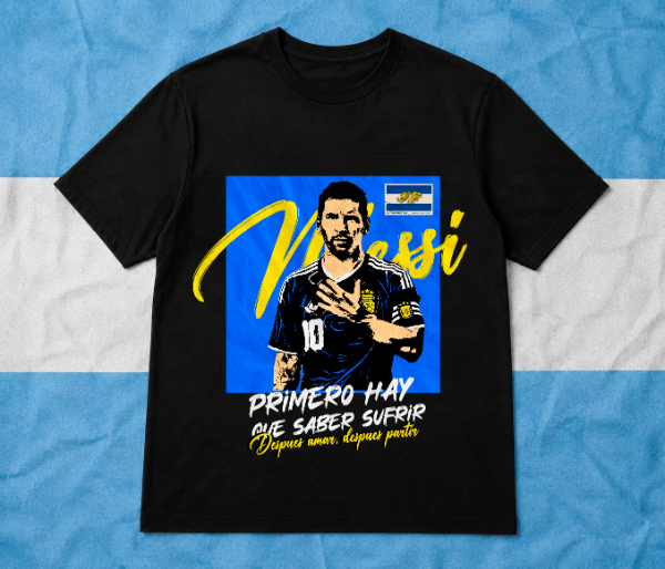 Producto - BUZO MESSI (PRIMERO HAY QUE SABER SUFRIR) - 0