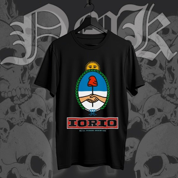 Remera Iorio metal argentino