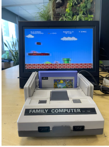 Producto - Consola Fg Computer + Joysticks + Juego + Caja Y Manual