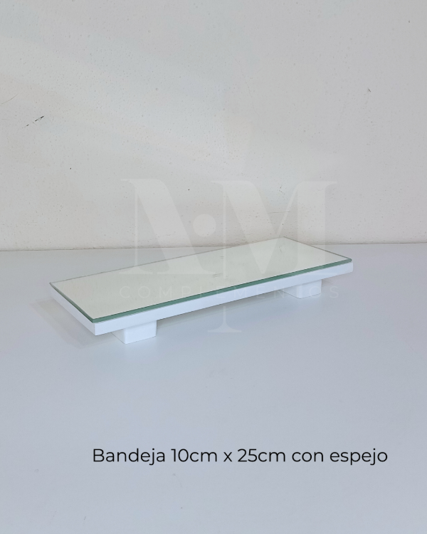 Producto - Bandeja 10x25 con espejo