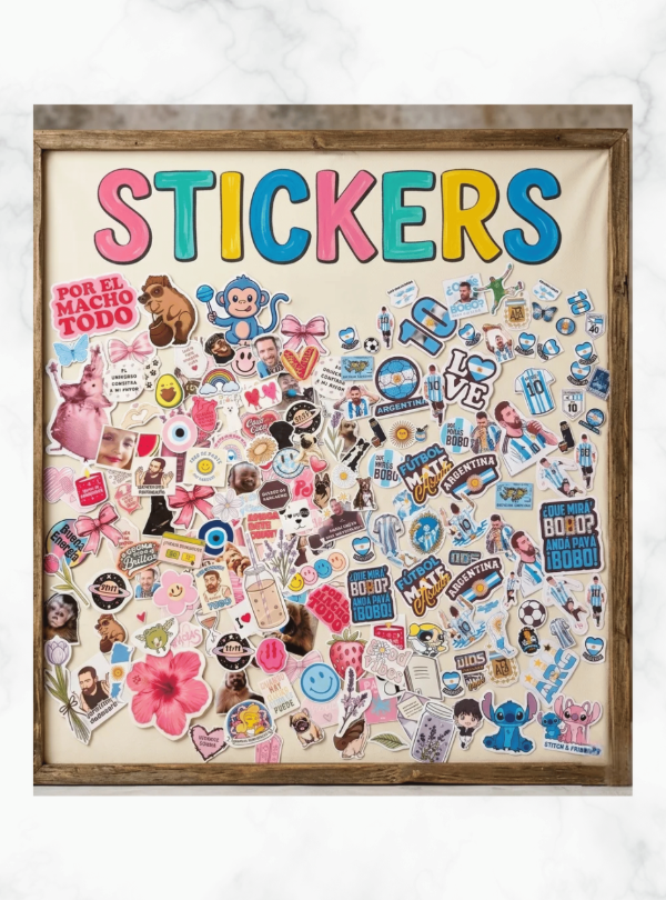 Producto - Stickers variados (25 unidades)