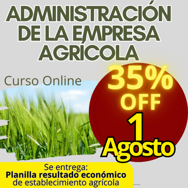 Producto - Curso Online Administración de la empresa agrícola