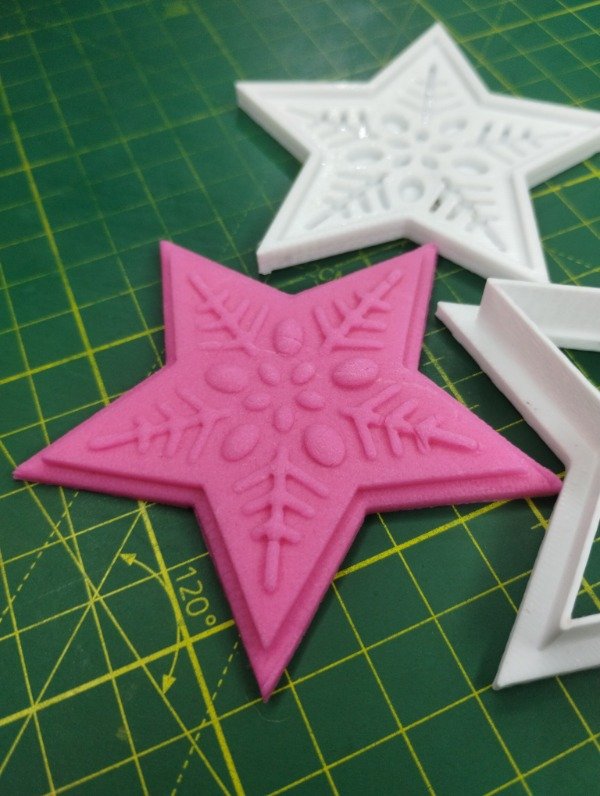 Producto - Copo de nieve stampador 001