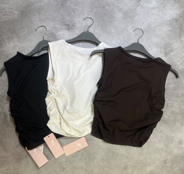 Producto - Musculosa con frunce lateral ( 302 )