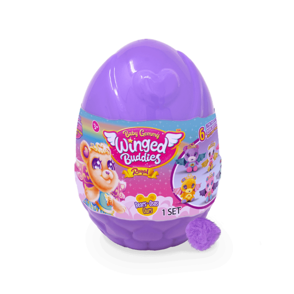 Producto - Winged Buddies Peluche 15cm Sorpresa Royal