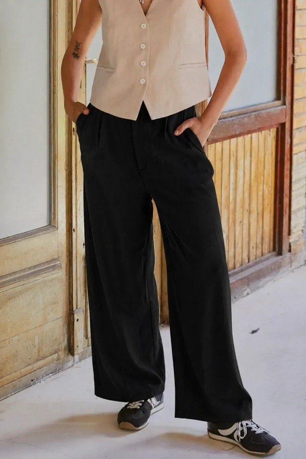 Producto - Pantalón Sastrero Camila Negro