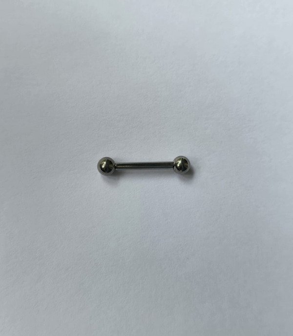 Producto - Barbell con esferas 4mm 1.2