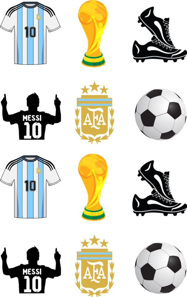 Producto - STICKERS ARGENTINA FORMA X 12