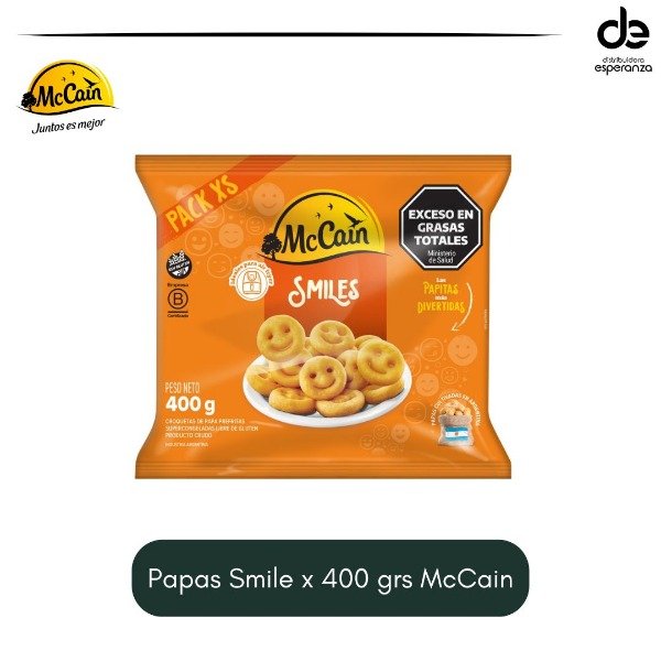 Producto - Papas smile x 400 grs McCain