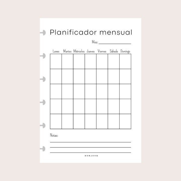 Producto - Repuesto A6 mensual perpetuo