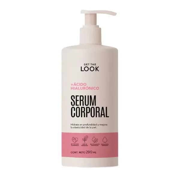 Producto - Serum Corporal Get The Look Hidratación Multinivel con +Ácido Hialurónico 290 ML