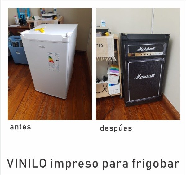 Producto - Vinilo impreso para heladera