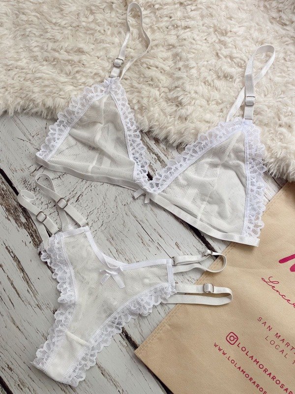 Producto - CONJUNTO ANABEL BLANCO