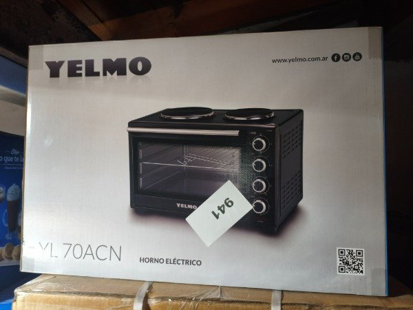 Producto - Horno Eléctrico YELMO 70L + Doble Anafe / YL-70ACN