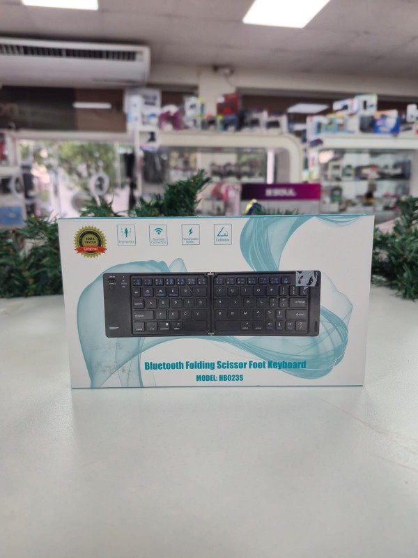 Producto - Mini Teclado Inalámbrico Bluetooth Plegable Ultradelgado Aitech EC100552