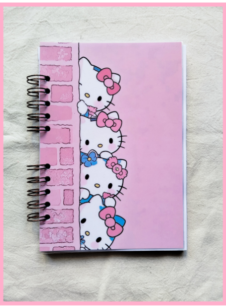 Producto - Cuaderno anillado - Modelo Hello Kitty