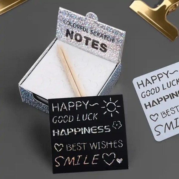 Producto - Notas Mágicas para Raspar
