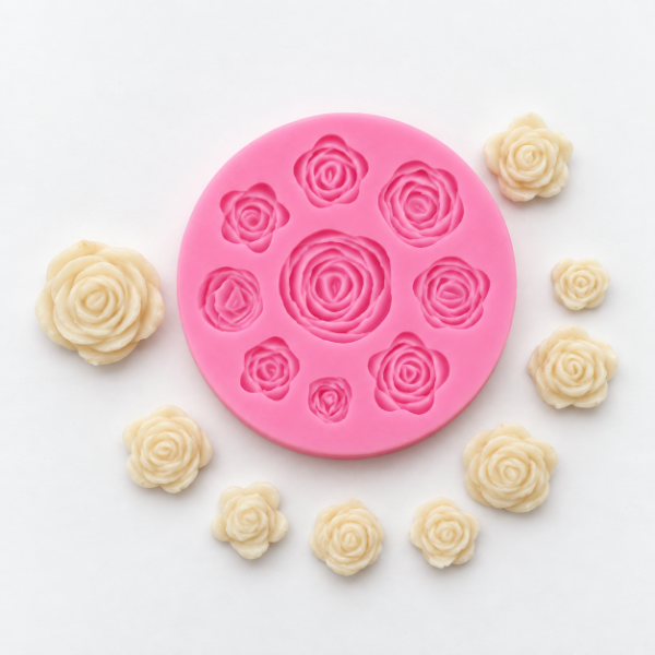 Producto - MOLDE PASTILLA ROSAS CHATAS -26L7-