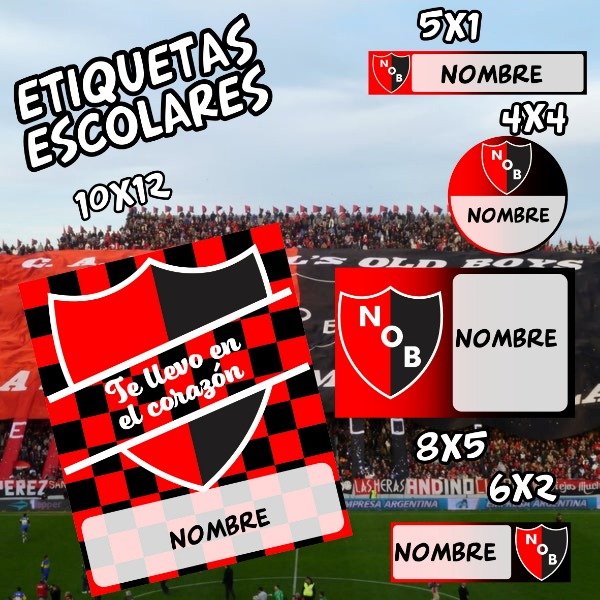 Producto - Diseños de etiquetas escolares pack 3 - 3
