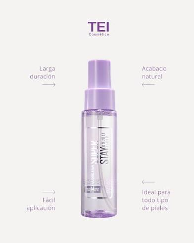 Producto - fijador de maquillaje TEI