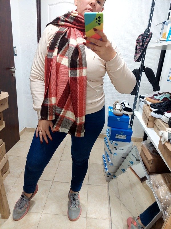 Producto - Ruana roja