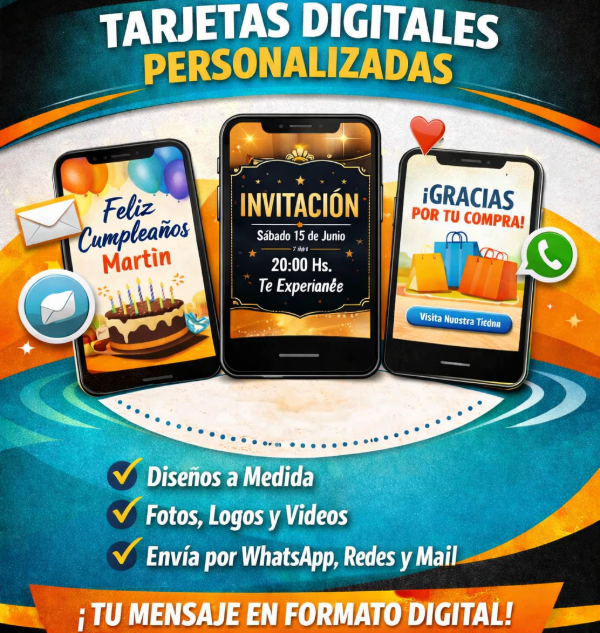 Producto - Tarjeta Digital Personalizada