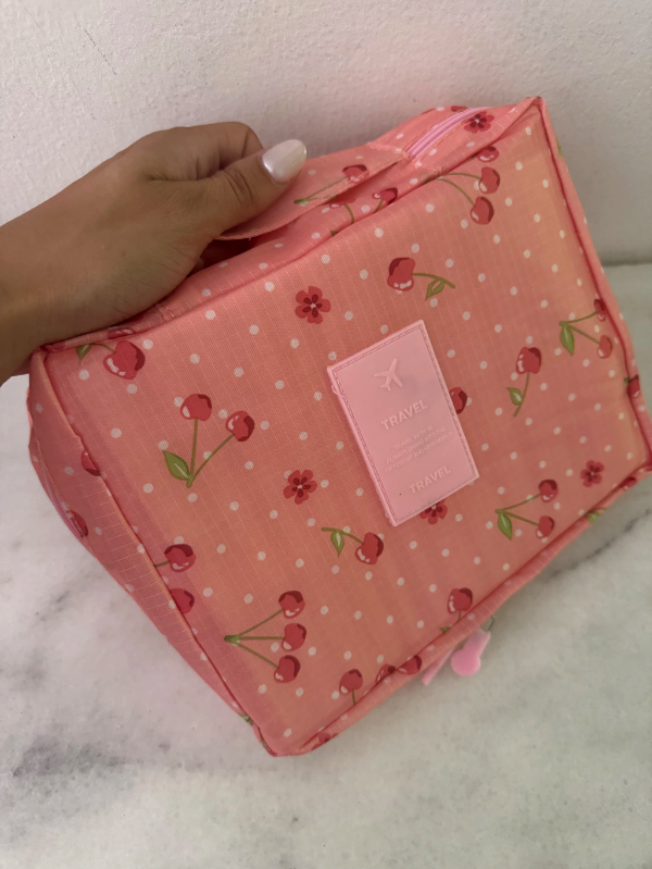 Producto - Neceser viajero cerezas flor