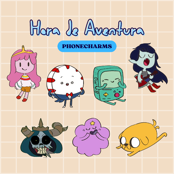 Producto - Phonecharms Hora de Aventura