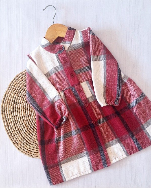 Producto - Vestido Cuadrille Rojo