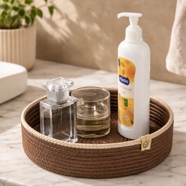 Producto - Cesto Organizador 24x6 Chocolate