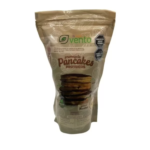 Producto - Premezcla pancakes proteicos Chocolate KETO 450g VENTO