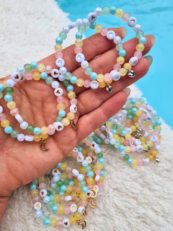 Producto - PULSERA INFANTIL PASTILLA CORAZON