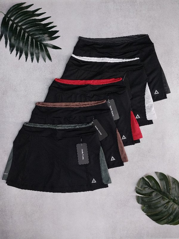 Producto - Short pollera combinado - BY CLIZA