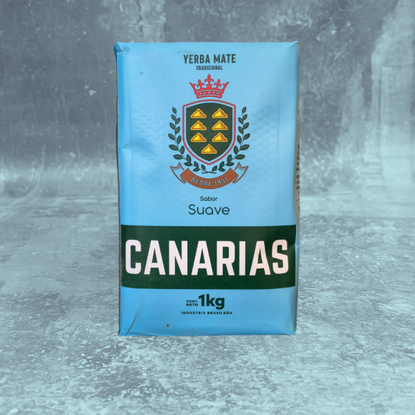 Producto - YERBA CANARIAS SUAVE 1 KG (PAQ. CELESTE)