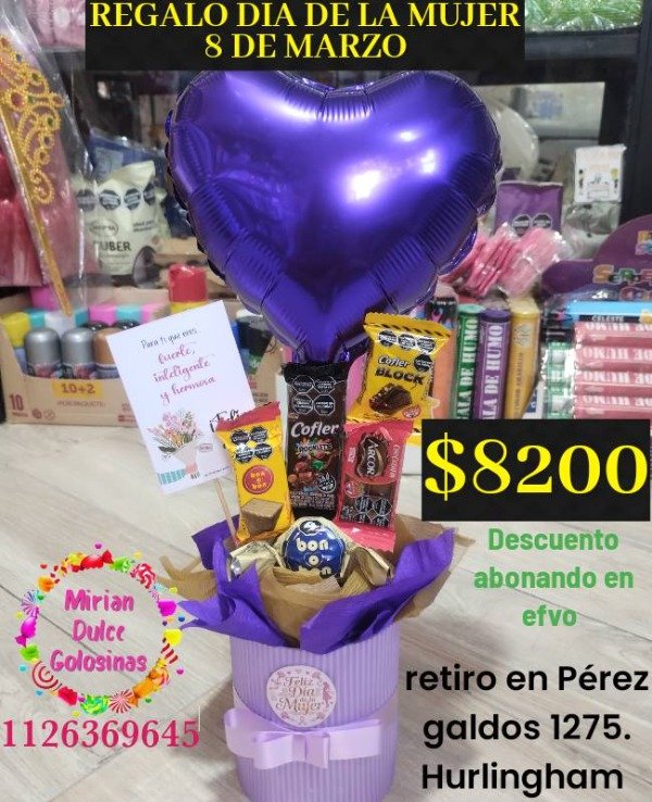Producto - Regalo 8m día de la mujer