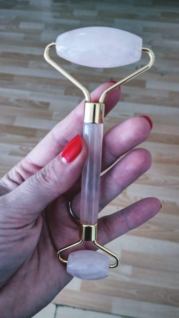 Producto - Rodillo de Cuarzo Rosa