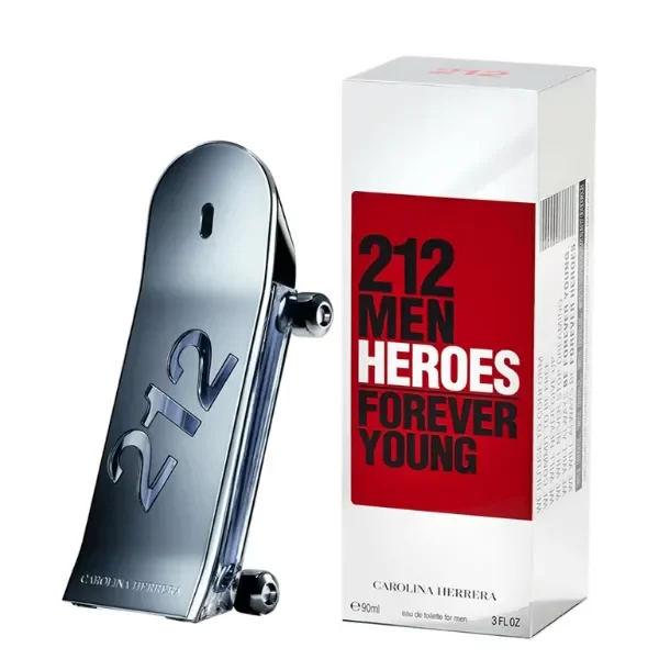 Producto - CAROLINA HERRERA 212 MEN HEROES Forever Young EDT 90 ML