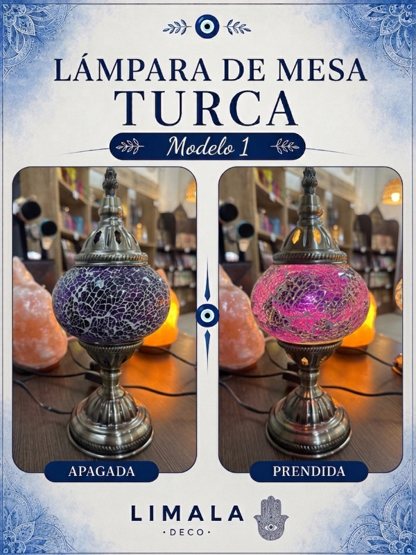 Producto - LAMPARAS TURCAS - 3