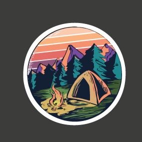 Producto - Paisaje, con carpa redondo 15