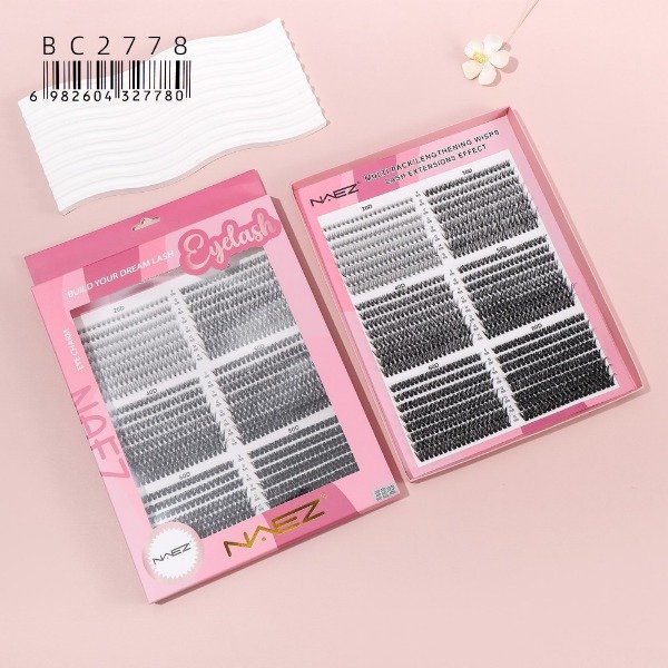 Producto - Extensiones de pestañas en racimo (DIY) NAEZ BC2778