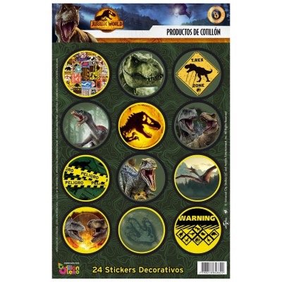 Producto - Stickers Dinosaurios 24 unidades