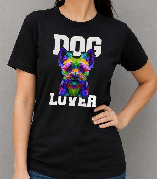 Producto - Remeras Negras Unisex Dog Lovers - 0