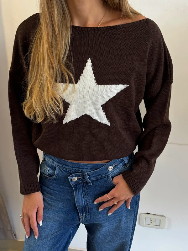 Producto - Sweater off shoulder Star// variedad