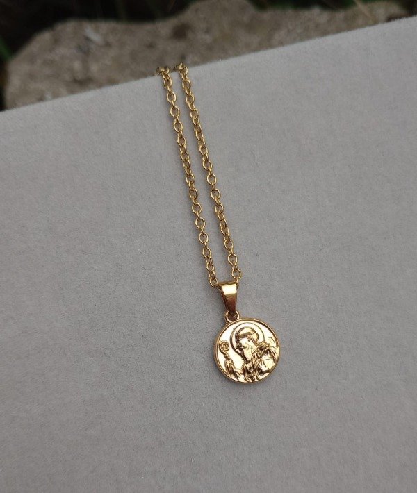 Producto - Collar San Benito dorado