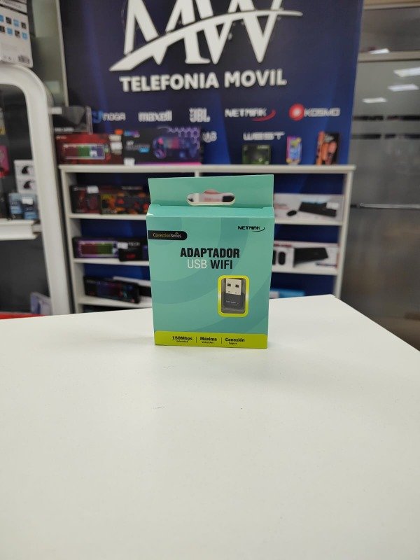 Producto - Adaptador Usb WiFi 150 Mbps Netmak NM-CS150