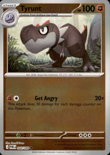 Producto - Tyrunt 044/088 Reverse Holofoil - Perfect Order